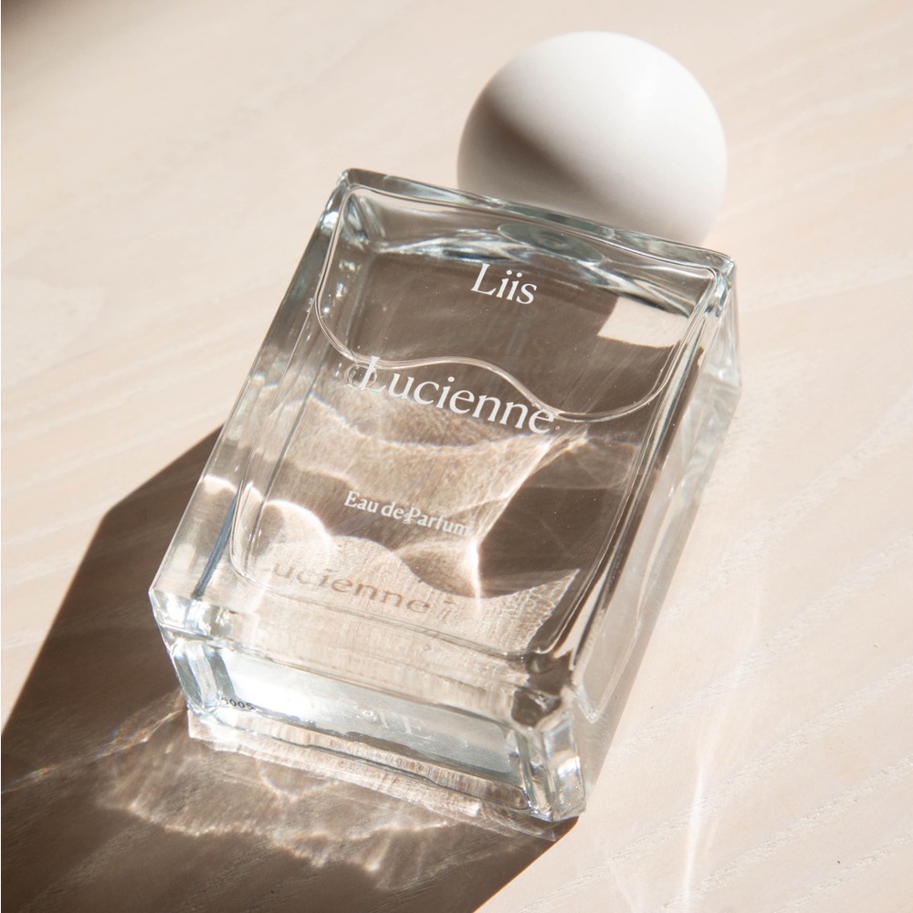 Liis Lucienne genderless fragrance 50ml (full size) — Unsealed Box — Sprayed 3x